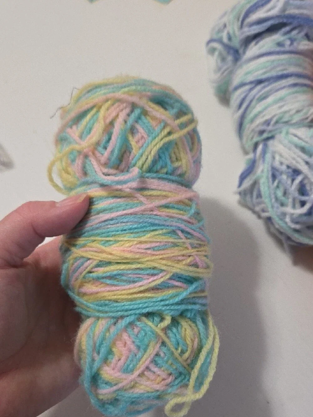 12 Assorted Multicolor Yarn Balls